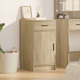 vidaXL Sideboard Sonoma Ek 40x41x75 cm Konstruerat trä