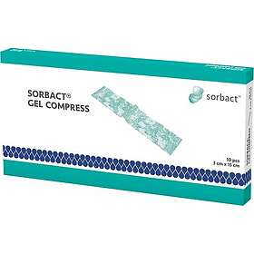 Sorbact Gelkompress 3x15cm, 10 st