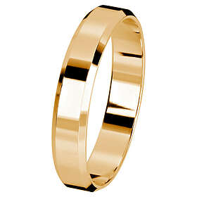 Kohinoor gult guld förlovningsring 4 mm 003-614-165