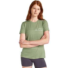 Icebreaker Tech Lite SS Tee Single Line Camp (Dam)