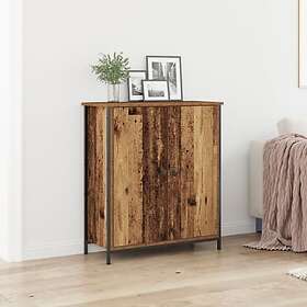 vidaXL Sideboard Gammalt trä 70x30x80 cm Konstruerat trä och metall