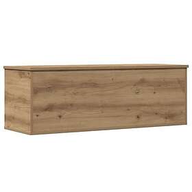 vidaXL Förvaringsbox Artisan Ek 102x35x35 cm Tillverkat av Trä