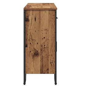 vidaXL Skåp Gamla trä 97x32.5x74.5 cm Träverk