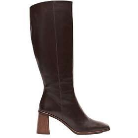 Alohas East Coffee Brown Leather Boots (Dam)