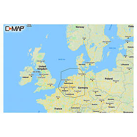 C-Map Discover Benelux Inland & Coastal
