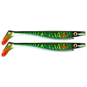 The Pig Pig Shad Tournament, 18cm Green Motoroil Pike UV