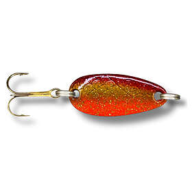 Falkfish Pärla 3,8cm, 8g Red Gold Red Glitter