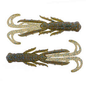 X Zone Lures X Scented Stealth Creature 2,75'' Green Pumpkin Blue Flake