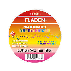 Fladen Maxximus Cable Braid Multicolor 1200m 0,20mm