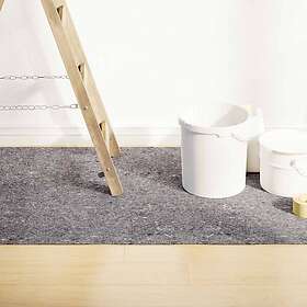 vidaXL Halkfri målarfleece 1020 cm 280g/m² grå