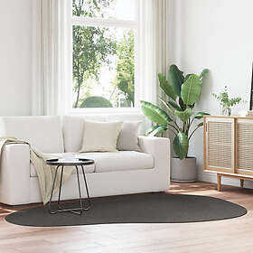 vidaXL Matta ""HUARTE"" Kort Lugg Mjuk och Tvättbar Antracit 160x230 cm