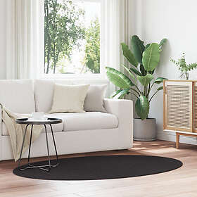 vidaXL Matta ""HUARTE"" Svart 100x200 cm Oval