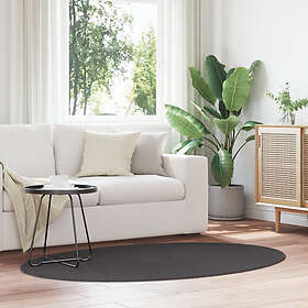 vidaXL Mattor Antracit Polyester 100 x 200 cm Accentmatta Rektangulär