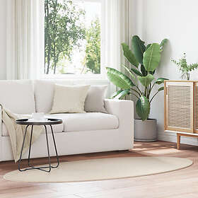 vidaXL Mattor Beige Polypropylen 120 x 170 cm Halkfri Områdesmatta