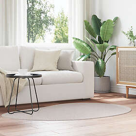 vidaXL Områdesmatta Sand 120x170 cm Polyester Halkfri
