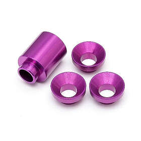 HPI Racing Spacer Set For Clutch Bell Holder (Purple)
