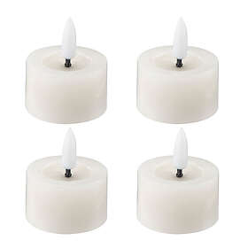 Edelweiss LED värmeljus 4-pack 4,5x2,5 cm