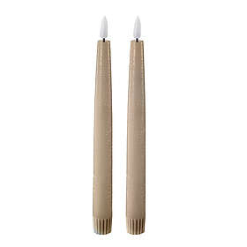 Edelweiss LED kronljus 2,2x22 cm 2-pack