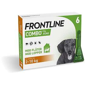 Frontline Combo Vet hund 2-10kg 6 pipetter