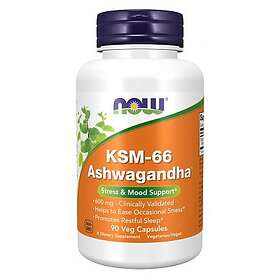 Now Foods KSM-66 Ashwagandha 90 Veg Capsules
