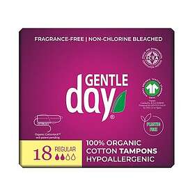 Gentle Day Tamponger bomull regular 18 st