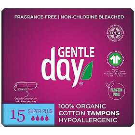 Gentle Day Tamponger bomull super plus 15 st