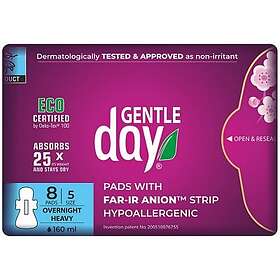 Gentle Day Binda heavy flow storlek 5 8 st