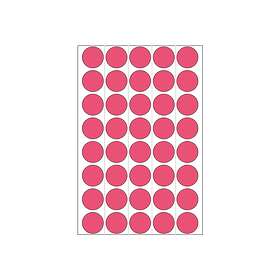 Herma 2256 Label Red Round Ø19mm Permanent