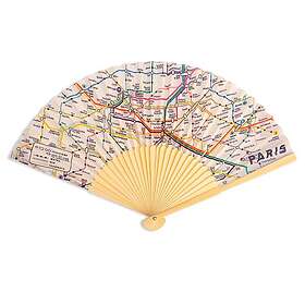 Kikkerland Paris Transit Map Fan