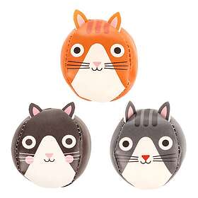 Kikkerland Kidoki Three Cats Juggling Balls (KID54)