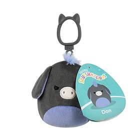 Squishmallows Clip On Don Donkey 9cm