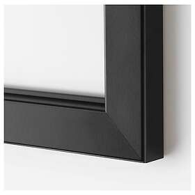 IKEA BJÖRKSTA ram, svart, 140x56 cm, cm 140x56 cm