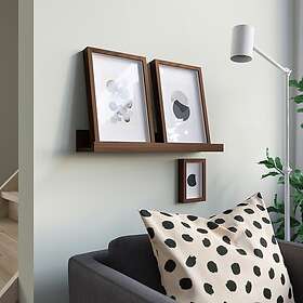 IKEA MOSSLANDA tavelhylla, valnötsmönstrad, 55 cm, cm 55 cm