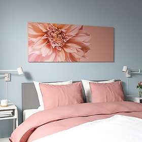 IKEA BJÖRKSTA bild, blommor-i rosa, 140x56 cm, cm 140x56 cm