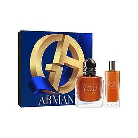 Giorgio Armani Emporio Stronger With You Intensely Parfymset (100ml edp, 15ml edp)