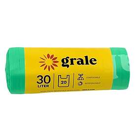 Grale Avfallspåse Soppåse Extra Stark 30L 20-pack