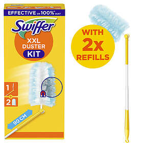 Swiffer XXL Duster Kit med 1 Handtag 2 Damvippa Refiller