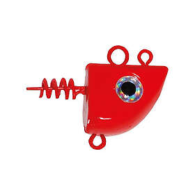 Wiggler Trac Head Jiggskalle Röd Fluo (2-pack) (20gr)
