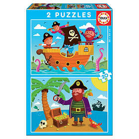 Educa Pussel: Pirater 2x20 Bitar