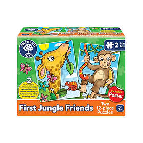 Orchard Toys Pussel First Jungle Friends 2 x 12 Bitar