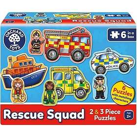 Orchard Toys Räddningsstyrka Pussel 2-3 Bitar