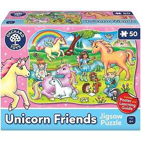 Orchard Toys Pussel Unicorn Friends 50 Bitar