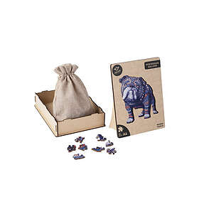 Bulldog Pussel A4 85 Bitar