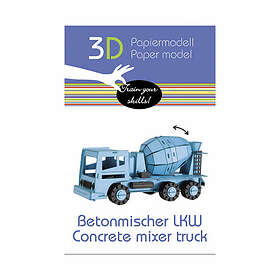3D papperspussel, Cementblandare
