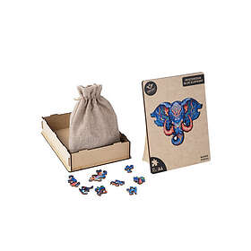 Puzzle A4 Elefant (huvud) 83 bitar
