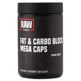 Raw Supps RAW Fat & Carbo Block Mega Caps 90 kaps