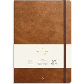 Notatbok Burde Deluxe B5 cognac