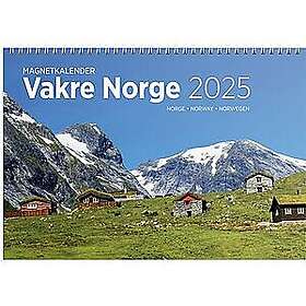 Magnetkalender Grieg 2025 Vakre Norge