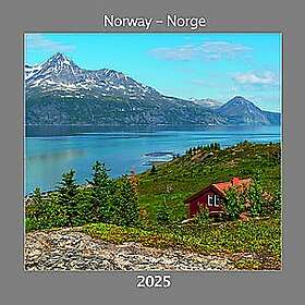 Kalender 2025 Baccara 18x18 Norge