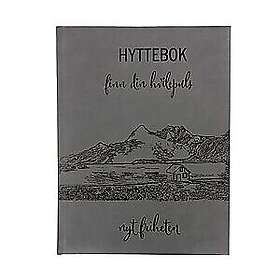 Hyttebok nyt friheten A4 grå